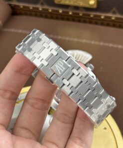 Đồng Hồ Audemars Piguet Replica 11 Royal Oak Selfwinding Flying Tourbillon 26730BC mặt xanh lá cây baguette 41mm (2)