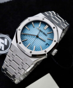 Đồng hồ Audemars Piguet Rep 11 Royal Oak 15510BC mặt xanh băng máy cơ Thụy Sỹ xưởng ZF 41mm (2)