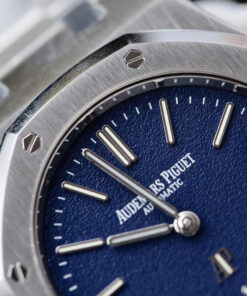 Đồng hồ Audemars Piguet Rep 11 Royal Oak Jumbo Extra-thin 16202 mặt số grained tuscan xưởng ZF 39mm (2)