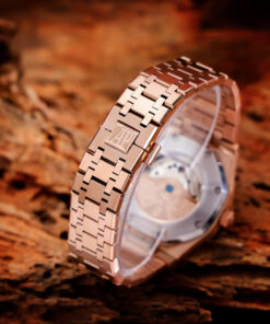 Đồng hồ Audemars Piguet Royal Oak Tourbillon nam vàng gold fake cao cấp 42mm