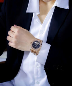 Đồng hồ Audemars Piguet Royal Oak Tourbillon nam vàng gold fake cao cấp 42mm