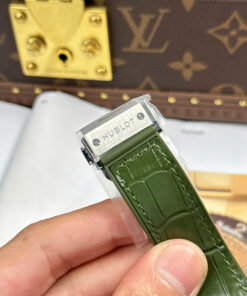 Đồng hồ Hublot Replica 11 Classic Fusion Titanium mặt xanh lá cây máy cơ Thụy Sỹ xưởng JJZ 42mm (2)