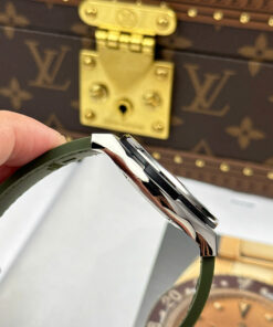 Đồng hồ Hublot Replica 11 Classic Fusion Titanium mặt xanh lá cây máy cơ Thụy Sỹ xưởng JJZ 42mm (2)