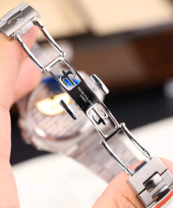 Đồng hồ Patek Philippe Nautilus 5712 Fake 11 mặt số màu cherry dây kim loại xưởng GR 40mm (2)