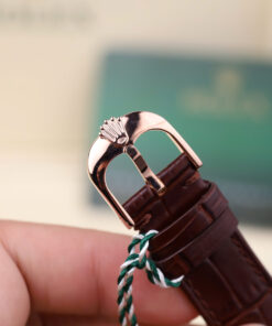 Đồng hồ Rolex Cellini 50515 Chế Tác bọc vàng thật 18K mặt trắng 39mm (2)