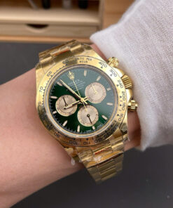 Đồng hồ Rolex Cosmograph Daytona 126508 Replica 11 mặt xanh loki nhà máy QF 40mm (2)