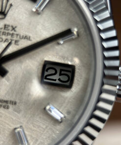 Đồng hồ Rolex Day-Date Replica 11 mặt thiên thạch nặng 186 grams nhà máy QF 40mm (2)