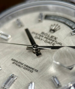 Đồng hồ Rolex Day-Date Replica 11 mặt thiên thạch nặng 186 grams nhà máy QF 40mm (2)