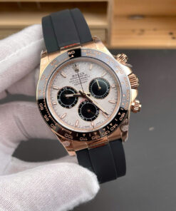 Đồng hồ Rolex Daytona 126515 Replica 11 mặt thiên thạch dây đeo oysterflex nhà máy QF 40mm (2)