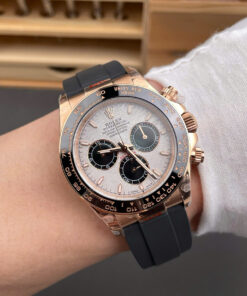 Đồng hồ Rolex Daytona 126515 Replica 11 mặt thiên thạch dây đeo oysterflex nhà máy QF 40mm (2)