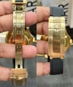 Đồng hồ Rolex Yacht-Master 226658 Replica 11 mạ vàng máy cơ Thụy Sỹ nhà máy QF 42mm (2)