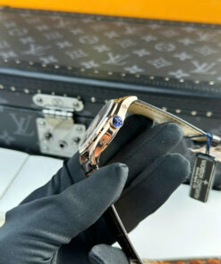 Đồng hồ Vacheron Constantin Rep 11 Fiftysix Complete Calendar 4000E màu nâu dây da 40mm (2)