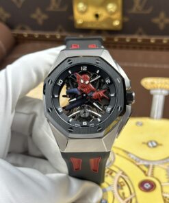 Đồng hồ nam Audemars Piguet Replica 11 Royal Oak Titanium 26631IO Spider-Man dây cao su 42mm (2)