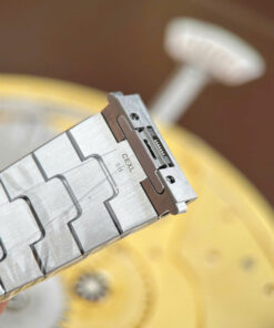 Đồng hồ nam Cartier Santos Rep 11 mặt lộ cơ viền đen nhà máy MLF 39 (2)