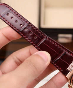 Đồng hồ nam Patek Philippe Nautilus 5724R Chế Tác bọc vàng thật + đính kim cương moissanite nhà máy GR 40mm (2)