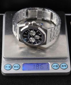 Đồng hồ nam Rep 11 Audemars Piguet Royal Oak Chronograph 26331ST mặt đen nhà máy APS 41mm (2)