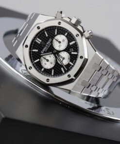Đồng hồ nam Rep 11 Audemars Piguet Royal Oak Chronograph 26331ST mặt đen nhà máy APS 41mm (2)