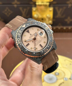 Đồng hồ nam Rolex GMT-Master II DiW Replica 11 mặt hồng máy cơ Thụy Sỹ 40mm (1)