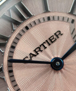 Đồng hồ nữ Cartier Ballon Bleu Rep 11 mặt hồng dây kim loại nhà máy AF 33mm (2)