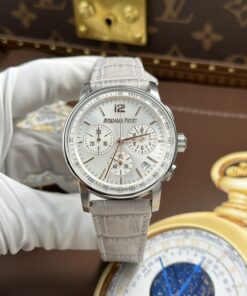 Đồng hồ Audemars Piguet Code 11.59 Rep 11 mặt bạc máy cơ Thuỵ Sỹ xưởng APS 41mm (2)