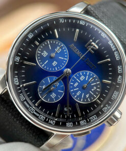 Đồng hồ Audemars Piguet Code 11.59 Replica 11 mặt số màu xanh khói xưởng APS 41mm (1)