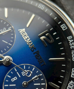 Đồng hồ Audemars Piguet Code 11.59 Replica 11 mặt số màu xanh khói xưởng APS 41mm (1)