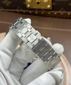 Đồng hồ Audemars Piguet Rep 11 Royal Oak Perpetual Calendar 26574ST mặt xám dây kim loại 41mm (2)