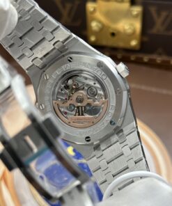 Đồng hồ Audemars Piguet Rep cao cấp Royal Oak Perpetual Calendar 26574ST mặt xanh dương dây kim loại 41mm (13)