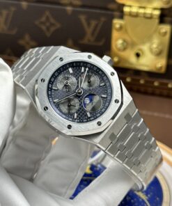 Đồng hồ Audemars Piguet Replica 11 Royal Oak Perpetual Calendar 26574TI chạy full chức năng chuẩn auth 41mm (1)