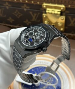 Đồng hồ Audemars Piguet Replica 11 Royal Oak Perpetual Calendar 26579CE màu đen vỏ mạ DLC 41mm (4)