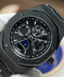 Đồng hồ Audemars Piguet Replica 11 Royal Oak Perpetual Calendar 26579CE màu đen vỏ mạ DLC 41mm (4)