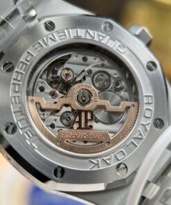 Đồng hồ Audemars Piguet Royal Oak Perpetual Calendar 26615TI Rep 11 mặt cá hồi dây kim loại 41mm (2)