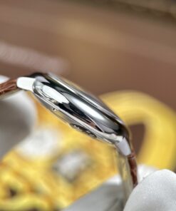 Đồng hồ Cartier Ballon Bleu Replica 11 dây da nâu máy cơ tự động xưởng AF 33mm (2)