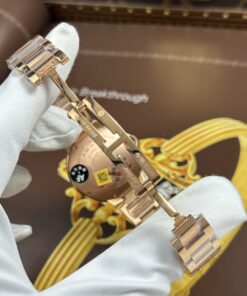 Đồng hồ Cartier Ballon Bleu WGBB0054 Fake 11 mạ vàng hồng máy pin xưởng AF 33mm (3)