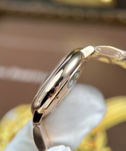 Đồng hồ Cartier Ballon Bleu WGBB0054 Fake 11 mạ vàng hồng máy pin xưởng AF 33mm (3)
