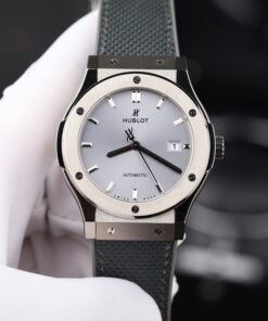 Đồng hồ Hublot Classic Fusion Replica 11 mặt xám vỏ titan siêu nhẹ nhà máy JJZ 42mm (2)