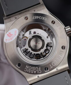 Đồng hồ Hublot Classic Fusion Replica 11 mặt xám vỏ titan siêu nhẹ nhà máy JJZ 42mm (2)