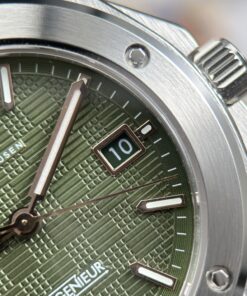 Đồng hồ IWC Ingenieur Rep 11 mặt xanh lá cây máy cơ Thuỵ Sỹ nhà máy GH 40mm (2)