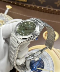 Đồng hồ IWC Ingenieur Rep 11 mặt xanh lá cây máy cơ Thuỵ Sỹ nhà máy GH 40mm (2)