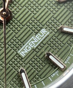 Đồng hồ IWC Ingenieur Rep 11 mặt xanh lá cây máy cơ Thuỵ Sỹ nhà máy GH 40mm (2)