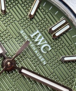 Đồng hồ IWC Ingenieur Rep 11 mặt xanh lá cây máy cơ Thuỵ Sỹ nhà máy GH 40mm (2)