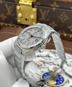 Đồng hồ IWC Ingenieur Rep cao cấp mặt xám nhạt dây kim loại xưởng GH 40mm (2)