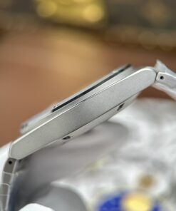 Đồng hồ IWC Ingenieur Rep cao cấp mặt xám nhạt dây kim loại xưởng GH 40mm (2)