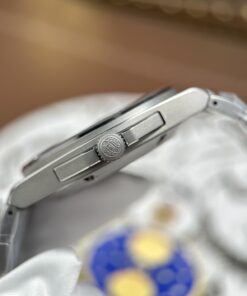 Đồng hồ IWC Ingenieur Rep cao cấp mặt xám nhạt dây kim loại xưởng GH 40mm (2)