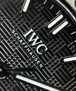 Đồng hồ IWC Ingenieur Rep cao cấp màu đen máy cơ Thuỵ Sỹ nhà máy GH 40mm (4)