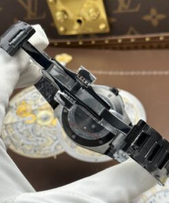 Đồng hồ IWC Ingenieur Rep cao cấp màu đen máy cơ Thuỵ Sỹ nhà máy GH 40mm (4)