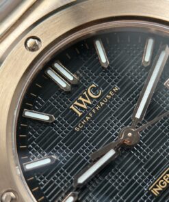 Đồng hồ IWC Ingenieur Replica 11 mặt đen máy cơ tự động Thuỵ Sỹ nhà máy GH 40mm (2)