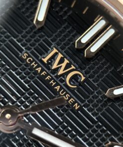 Đồng hồ IWC Ingenieur Replica 11 mặt đen máy cơ tự động Thuỵ Sỹ nhà máy GH 40mm (2)