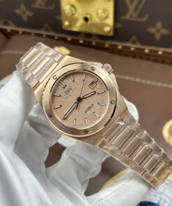 Đồng hồ IWC Ingenieur Replica 11 mặt hồng máy cơ tự động Thuỵ Sỹ nhà máy GH 40mm (1)