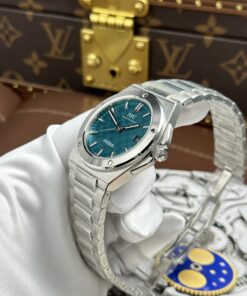 Đồng hồ IWC Ingenieur Replica 11 mặt xanh lam dây kim loại xưởng GH 40mm (2)